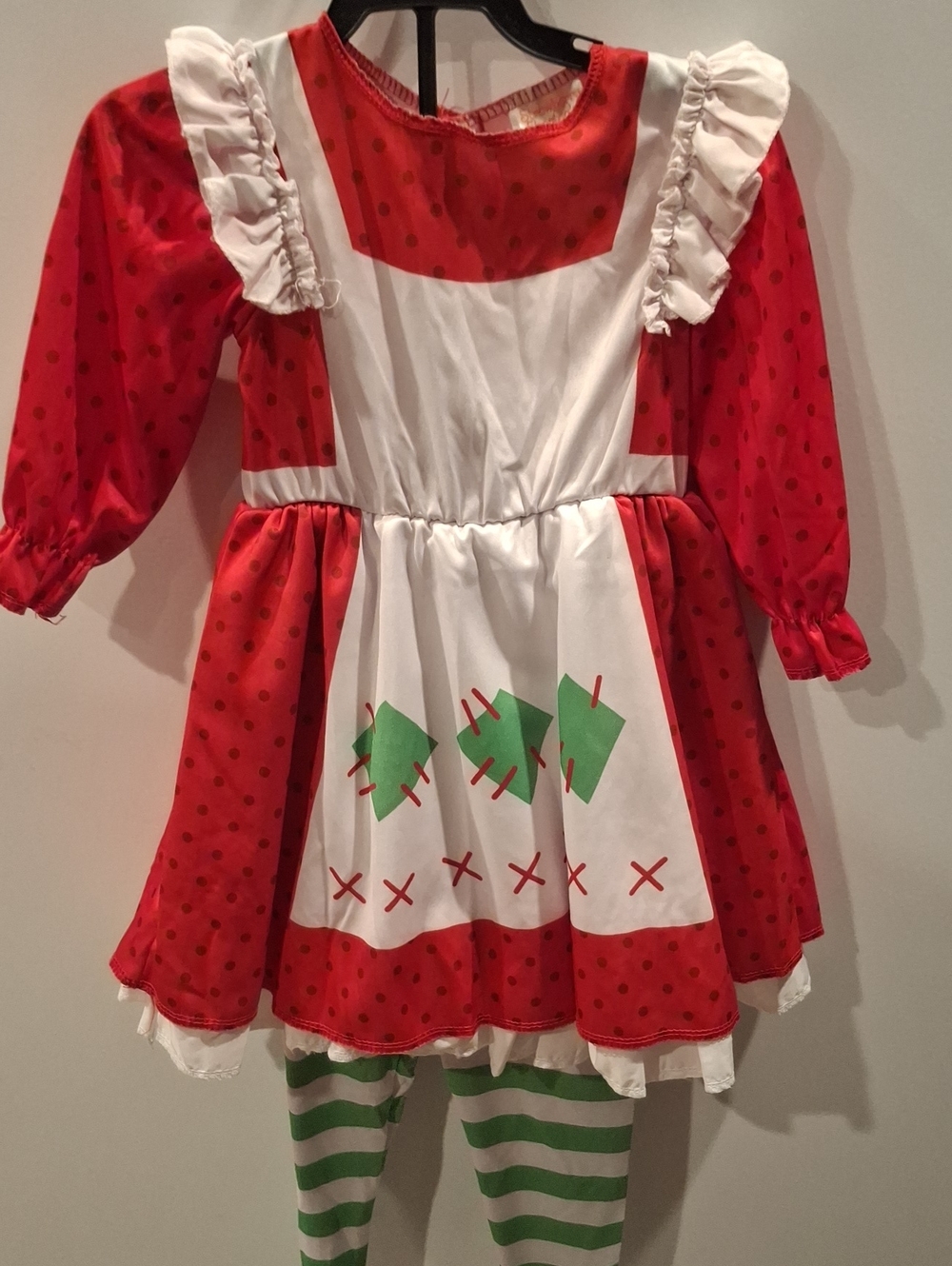 Strawberry Shortcake Dress Up Costume Without Hat